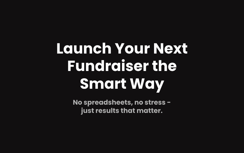Greek life fundraising solution - Fraternity event and community building